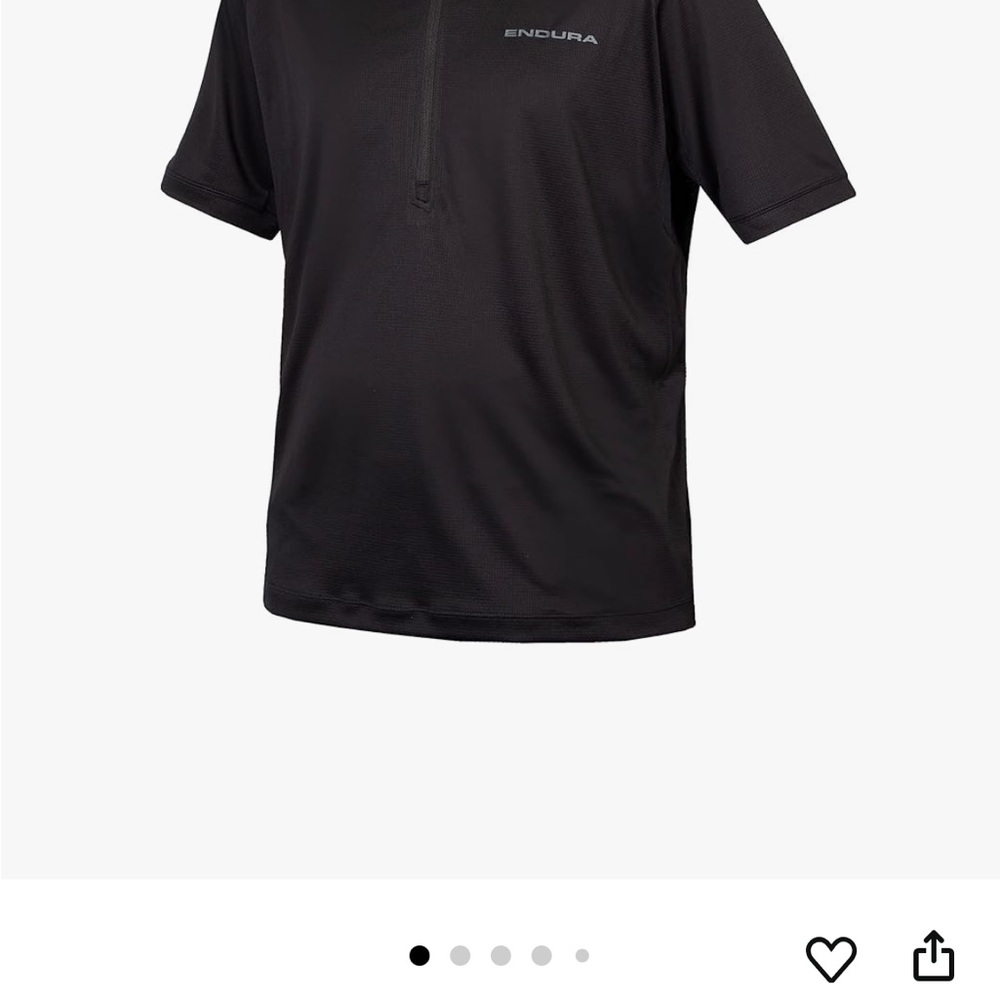 Endura Men's Black Short Sleeve Tee